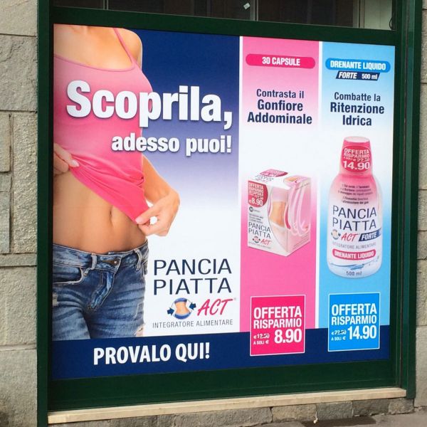 Campagna stampa Pancia Piatta Act