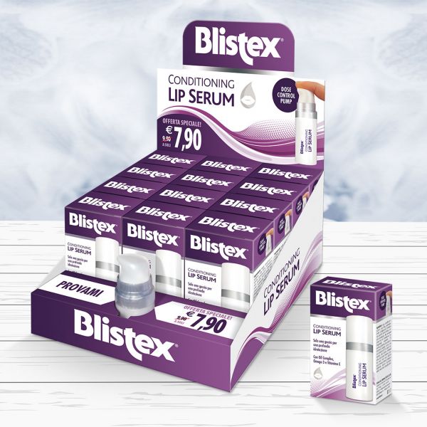 Espositore da banco Blistex Conditioning Lip Serum