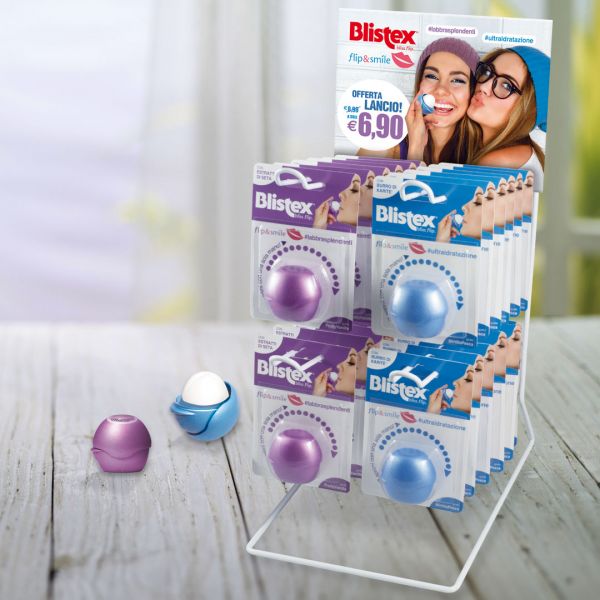 Espositore da banco Blistex Flip&Smile