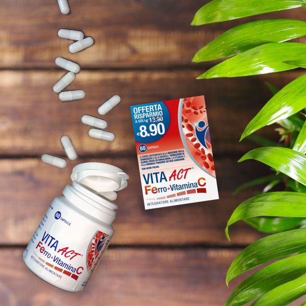 Packaging Vita Act Ferro + Vitamina C