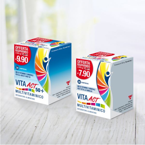 Packaging Vita Act Multivitaminici