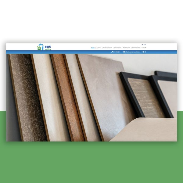 Sito web HR% edilizia