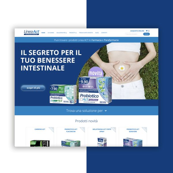Sito web Linea Act