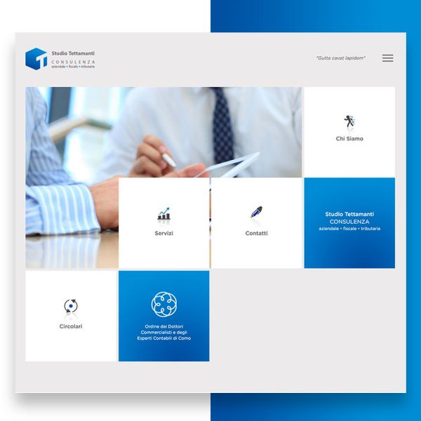Sito web studio Tettamanti