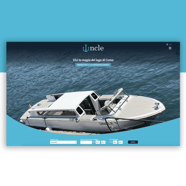 Sito web Uncle Boats